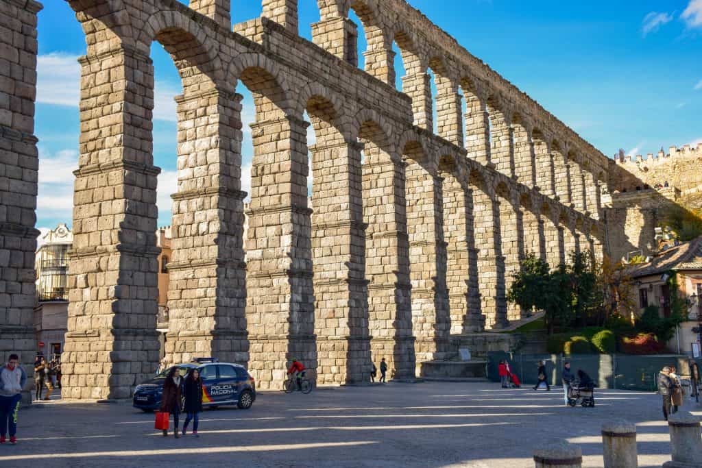 Como llegar Acueducto de Segovia 
