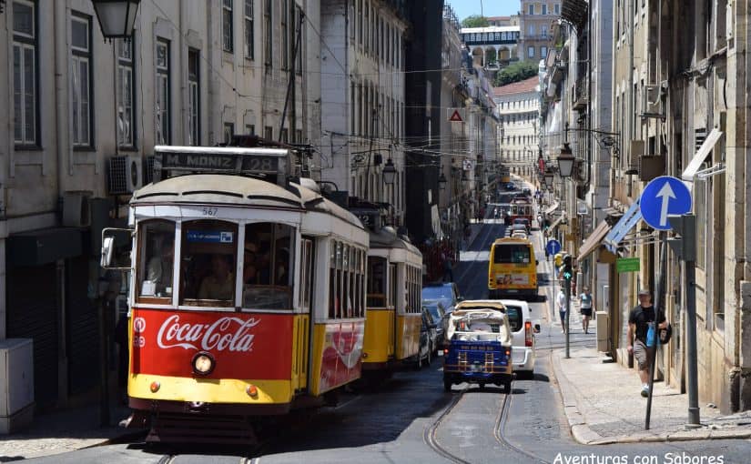 Tranvías de Lisboa.