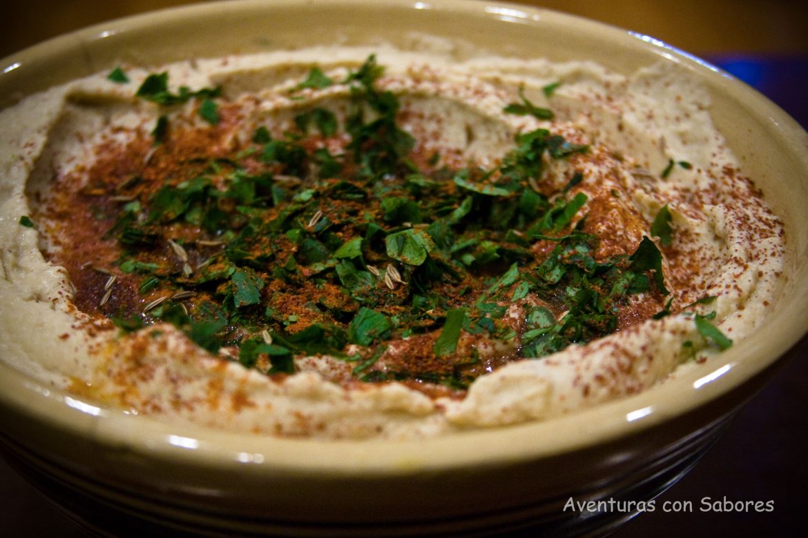 Humus de garbanzo