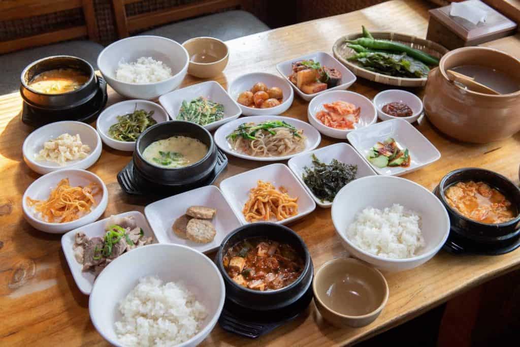 la cocina coreana